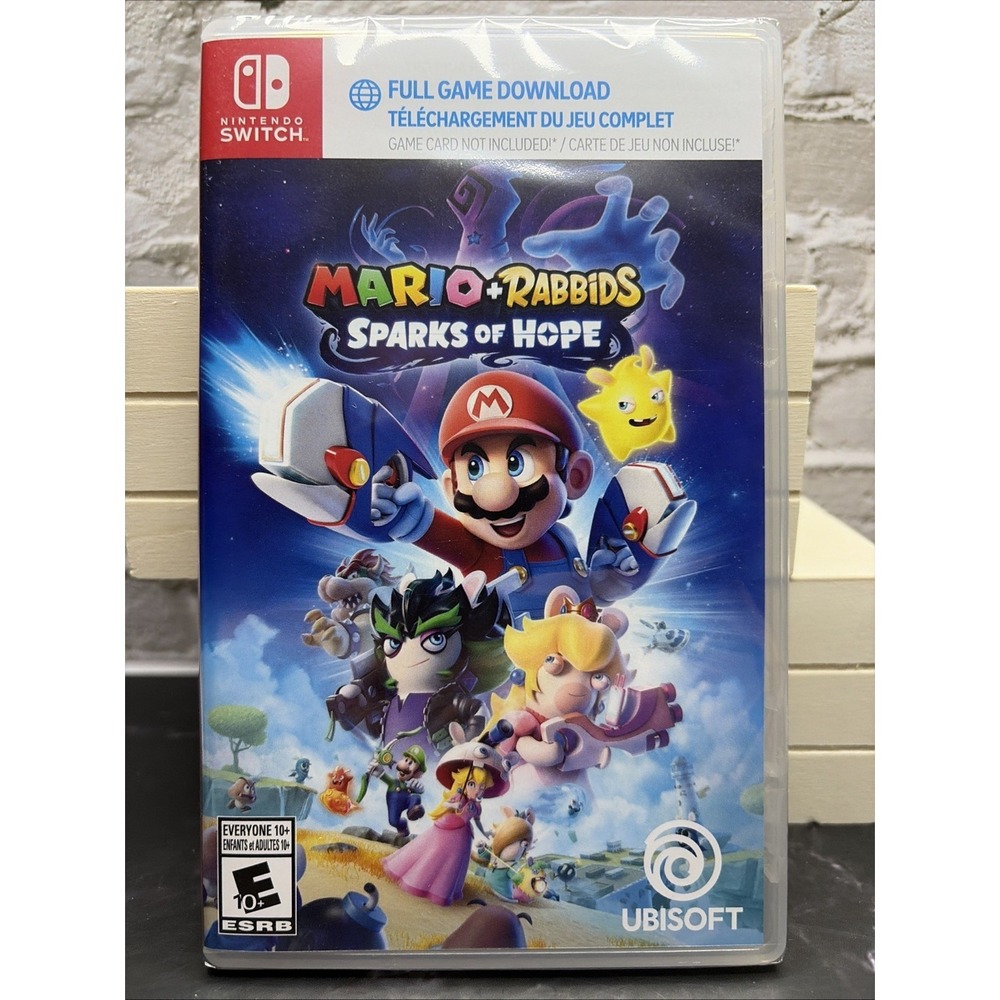 Ubisoft Mario Rabbids Sparks of Hope‎ Nintendo Switch (Code In Box) - Brand New